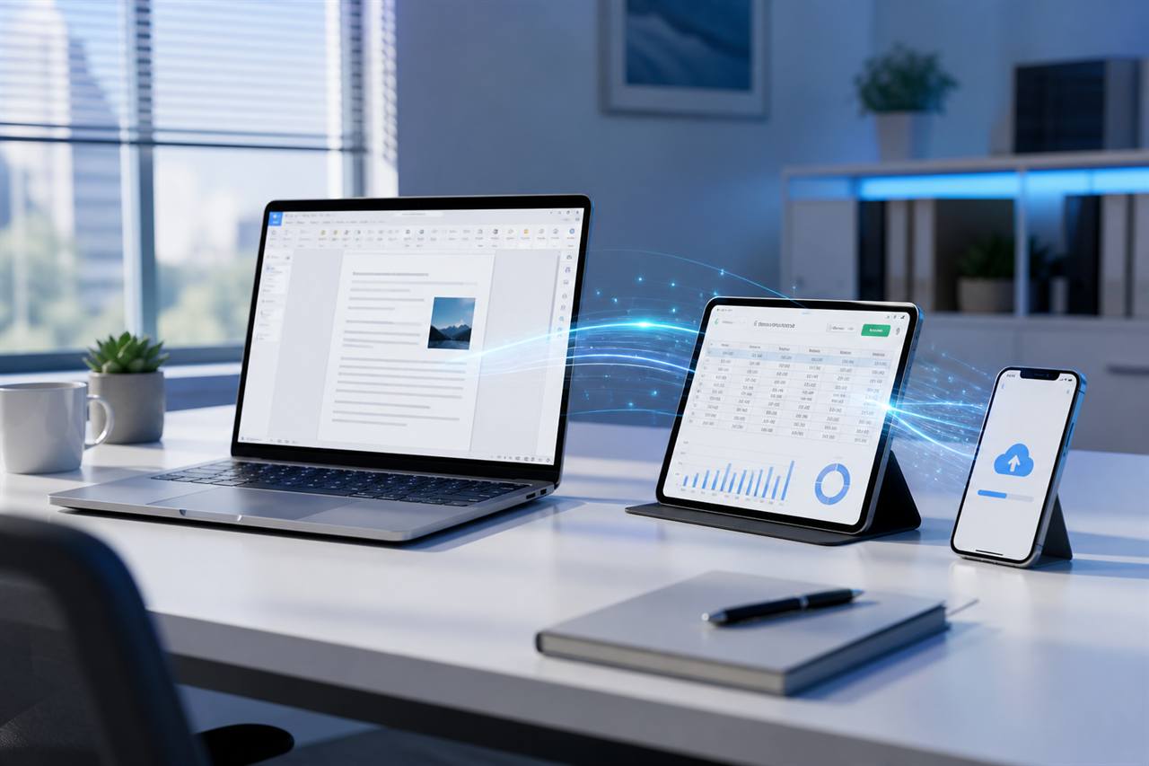 WPS Office 多文档处理界面